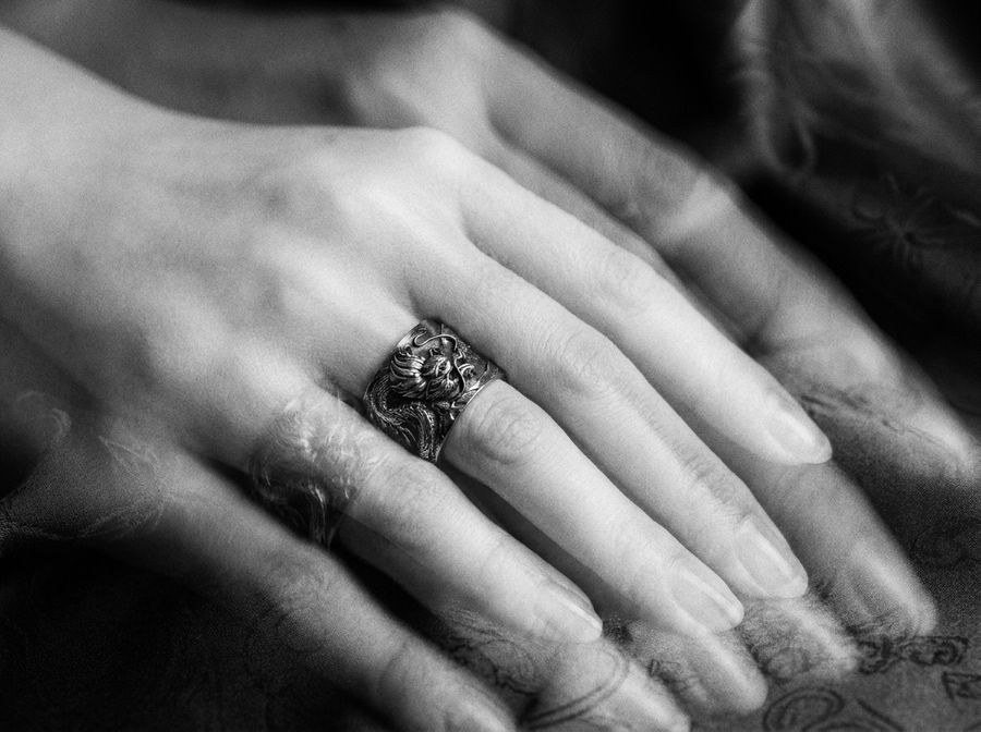 Sterling Silver Chinese Dragon Ring: Handmade Mythology Jewelry (etsy image id: 6976049616)
