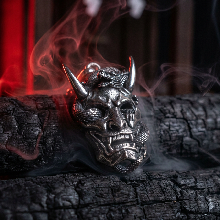 Oni Mask Pendant