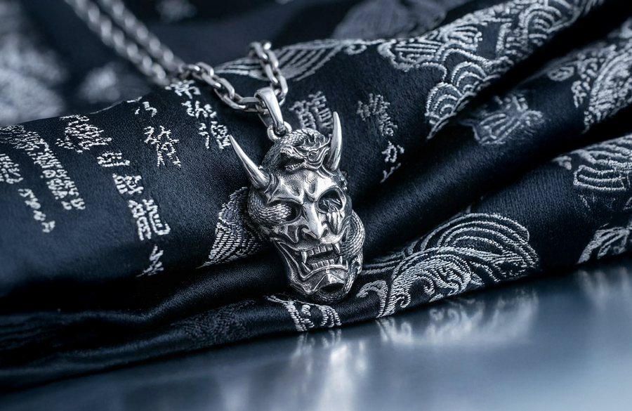 Oni Mask Pendant