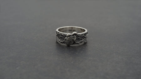men jewelry	silver ring	sterling silver ring	band ring	heart silver ring