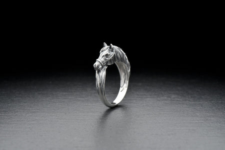 animal jewelry	men gift	horse ring	horse lover	Pferdering	anneau de cheval	horse lover gift	silver horse	horse head ring	lucky ring	horse	ring	horse love __etsy:7347545560