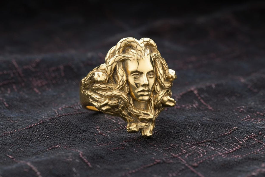 silver ring	men gift	Medusa silver ring	gorgon jewelry	medusa jewelry	medusa gorgon	medusa ring	medusa head	medusa	medusa headpiece	ancient ring	medusa statue	greek mythology __etsy:4122195500