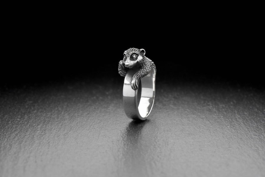 birthday gift	gift for her	animal ring	Animal lover gift	Meerkat Ring	Silver Meerkat Ring	Meerkat Owner Ring	Meerkat Jewelry	Silver Ring	Meerkat	Meerkat lovers	Sterling silver	jewelry __etsy:4606165557
