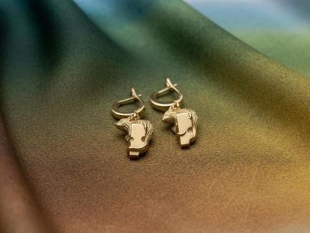 Sterling Silver Mouse Earrings: Handmade Animal Lover Jewelry __etsy:7349564612