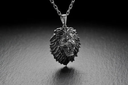 The lion is not just an animal, it is a symbol of power and authority. Wearing a pendant with the image of a roaring lion means showing everyone your strength and fearlessness.