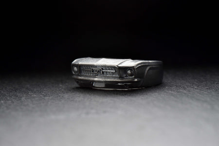 Embrace the spirit of the Ford Mustang and let it inspire you every time you wear this ring. It's perfect for car shows, racing events, or simply as an everyday accessory that showcases your passion for the iconic Mustang.