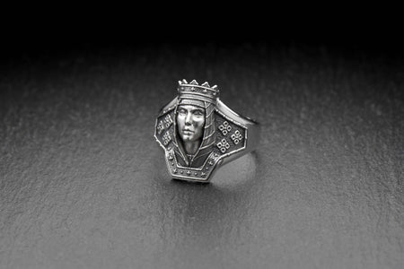 Ring Queen	Queen	Queen jewelry	silver	crown ring	princess ring	gift for her	queen crown ring	sterling silver ring	sterling silver	Silver crown ring	crown jewelry	silver ring