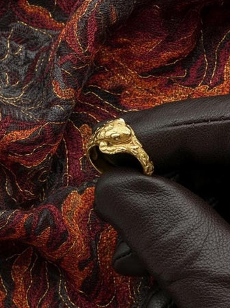 Sterling Silver Salamander Ring: Handmade Animal Lover Jewelry __etsy:7308875745