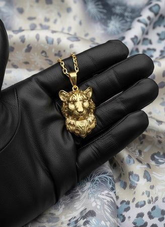 Sterling Silver Snow Leopard Pendant: Handmade Animal Jewelry __etsy:7352069558