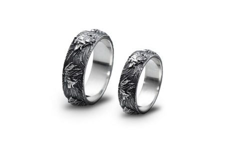 The bear is a symbol of strength and power, as well as wisdom and longevity. To have such a ring on your finger means to have powerful protection and support in life.