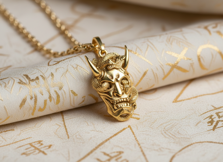Oni Mask Pendant