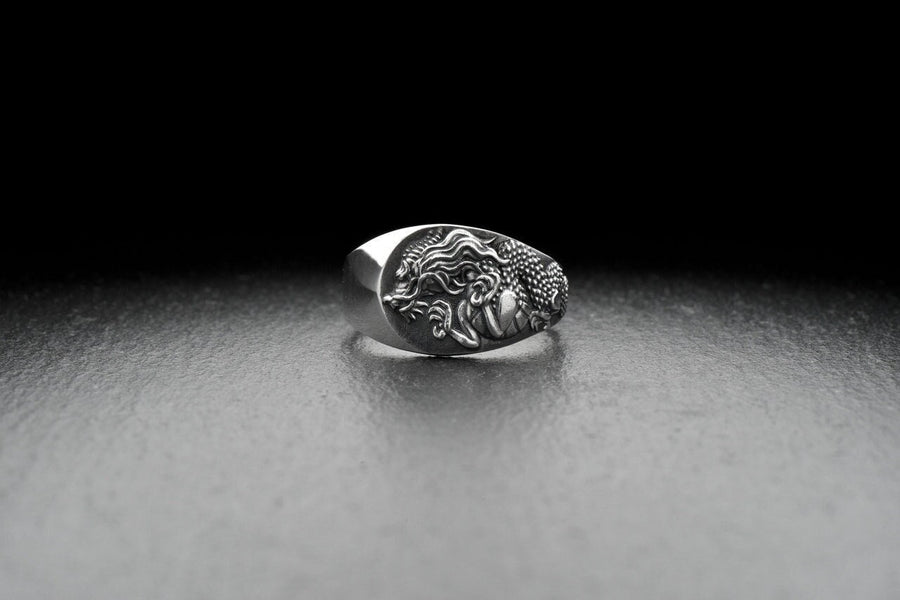 animal silver ring	dragon jewelry	chinese jewelry	dragon house	bearded dragon	dragon ring (etsy image id: 4051865250)