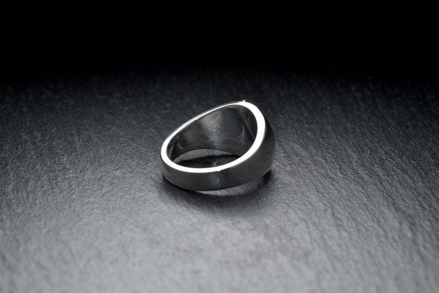 Sterling Silver Sphynx Cat Signet Ring: Handmade Pet Jewelry (etsy image id: 7358474182)