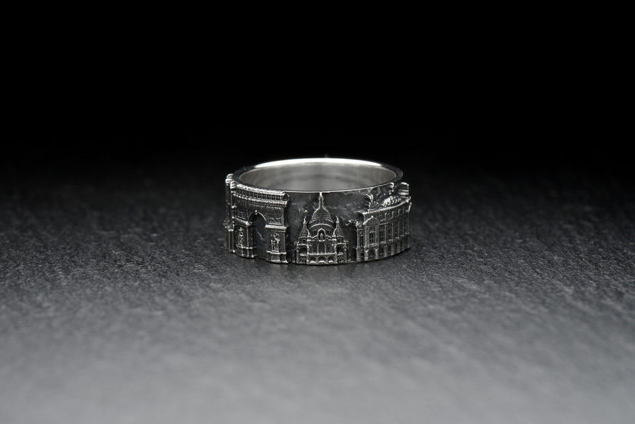 Capture the beauty of Paris with this stunning cityscape ring. Perfect as a gift for yourself, a loved one, or even as a souvenir from your travels. Crafted from high-quality materials with attention to detail - this Paris ring is guaranteed (etsy image id: 7309942113)