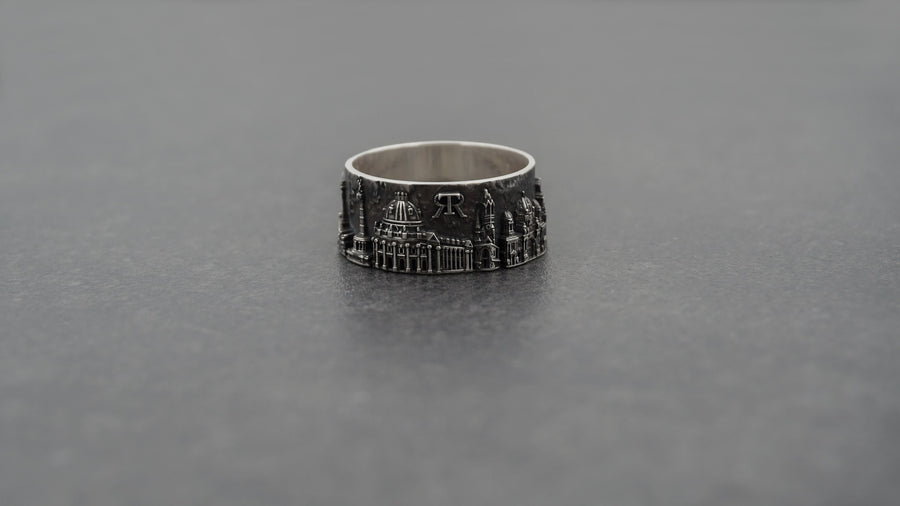 Berlin ring	Berlin cityscape	Berlin jewelry	German souvenir	German jewelry	Reichstag souvenir (etsy image id: 7335649070)