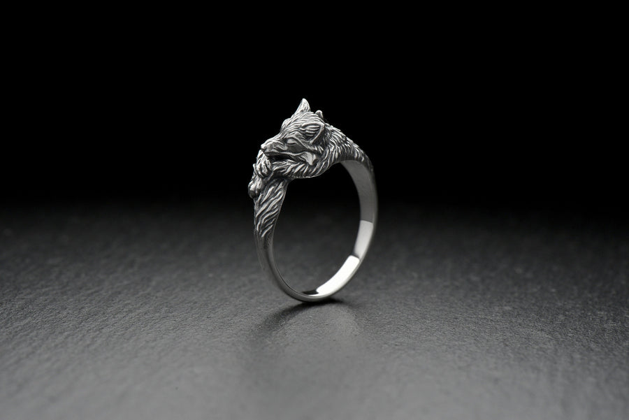 alexfox	alexfoxjewelry	fox ring	silver fox ring	fuchs ring	fox jewelry	mens fox (etsy image id: 4170126787)