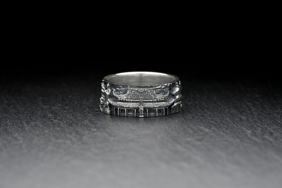 Asia ring	Chinese Jewelry	Asian Cityscape	beijing cityscape	China ring	city ring	Beijing skyline	arteryjewelry	cityscape ring	asian architecture	asian souvenir ring	traveler gift	Anime ring (etsy image id: 7384227939)