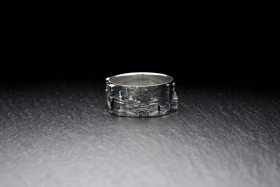 Budapest Cityscape		Statement Rings	Homesick	Skyline Rings	City ring	anniversary gift	ring City (etsy image id: 7335881414)