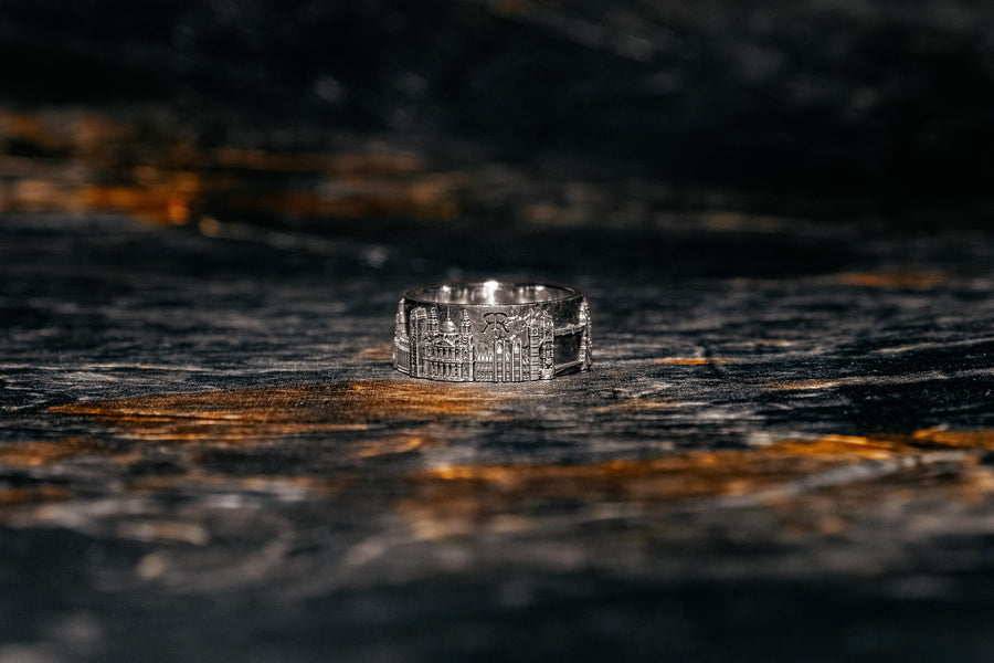 London ring	London skyline	London Eye	Statement Rings	cityscape ring	city ring	travel ring	arteryjewelry	England ring	Architecture design	traveller gift	souvenir ring	london cityscape (etsy image id: 7384504211)
