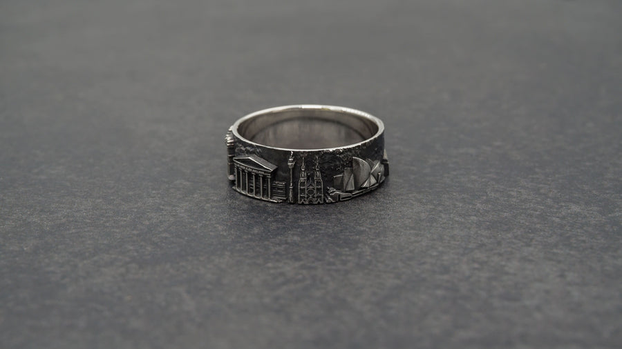 sterling silver ring	Bague australienne	Australischer Ring	Sidney-Ring	Anneau de Sidney	Sydney Opera (etsy image id: 7336436296)