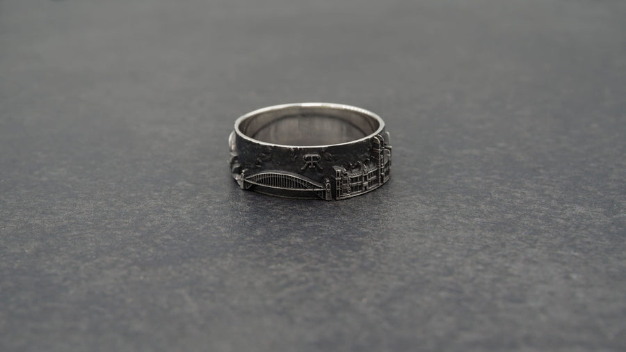 sterling silver ring	Bague australienne	Australischer Ring	Sidney-Ring	Anneau de Sidney	Sydney Opera (etsy image id: 7336436296)