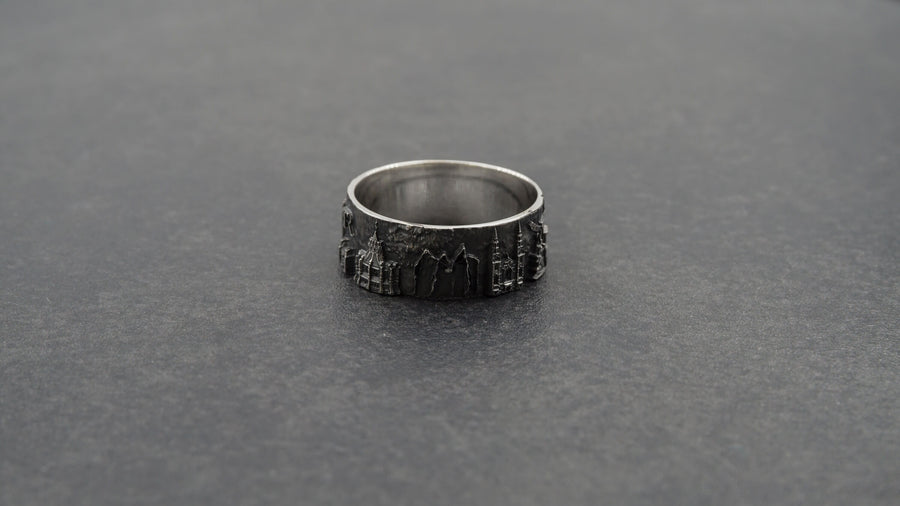 Ottawa ring	Canada ring	Ottawa skyline	Cityscape	canada	fare from home	artery	canada souvenir	shekhtwoman	skyline ring	canada cityscape	cityscape ring	travel gift (etsy image id: 7315617650)