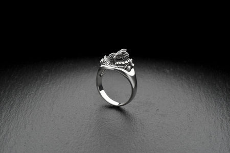 dragon ring	dragon jewelry	dragon ring women	bague dragon	house of dragon	dragon house	house of the (etsy image id: 4200571704)