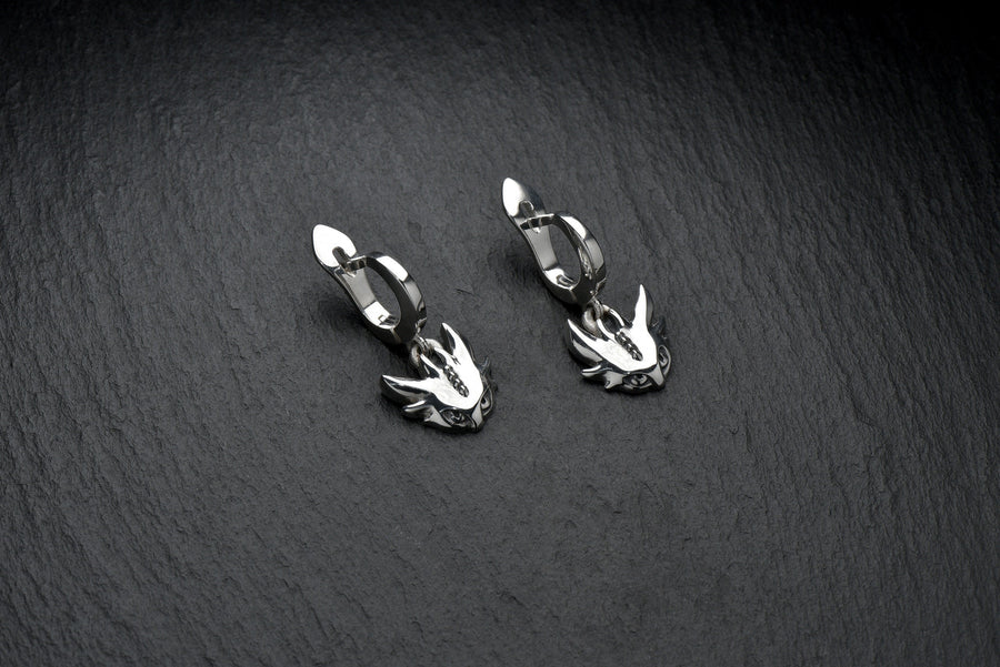 dragon earrings	dragon jewelry	dragons eariings	dragon art	gift for her	Earrings	Silver Earringss	Dragon	Dragons	Jewelry dragon	Gift	Silver Dragon	Dragon lovers (etsy image id: 4413195731)