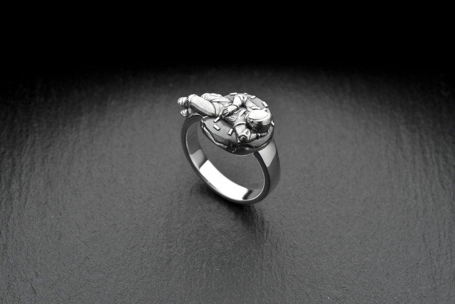 astronaut jewelry	cosmo jewelry	space gift	chilling astronaut	donut astro	ring donut	astro donut (etsy image id: 7308349999)
