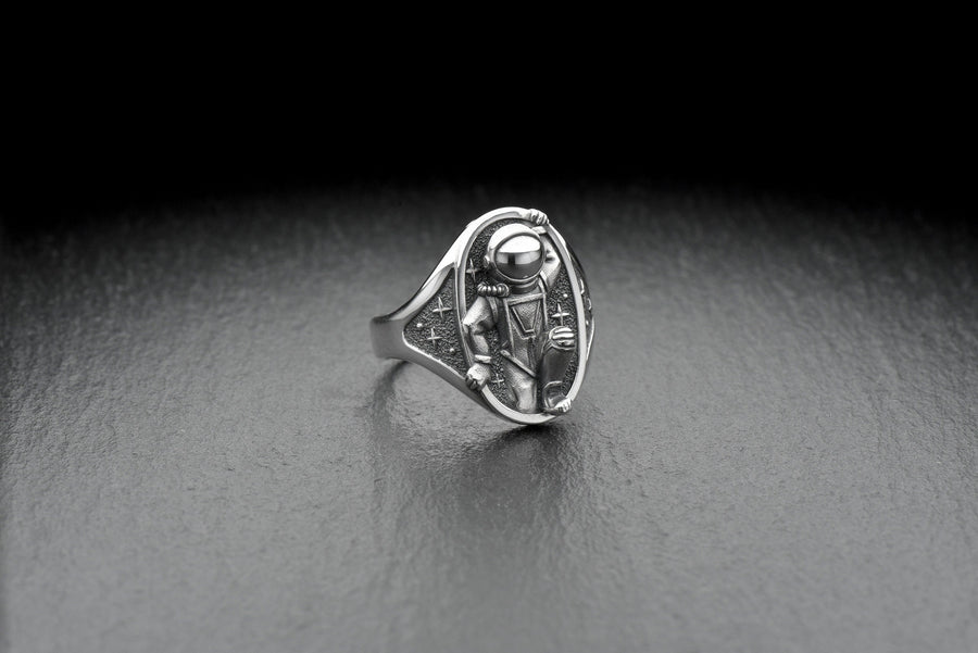 astronaut jewelry	cosmo jewelry	space gift	chilling astronaut	space jewelry	space invader (etsy image id: 4203316320)