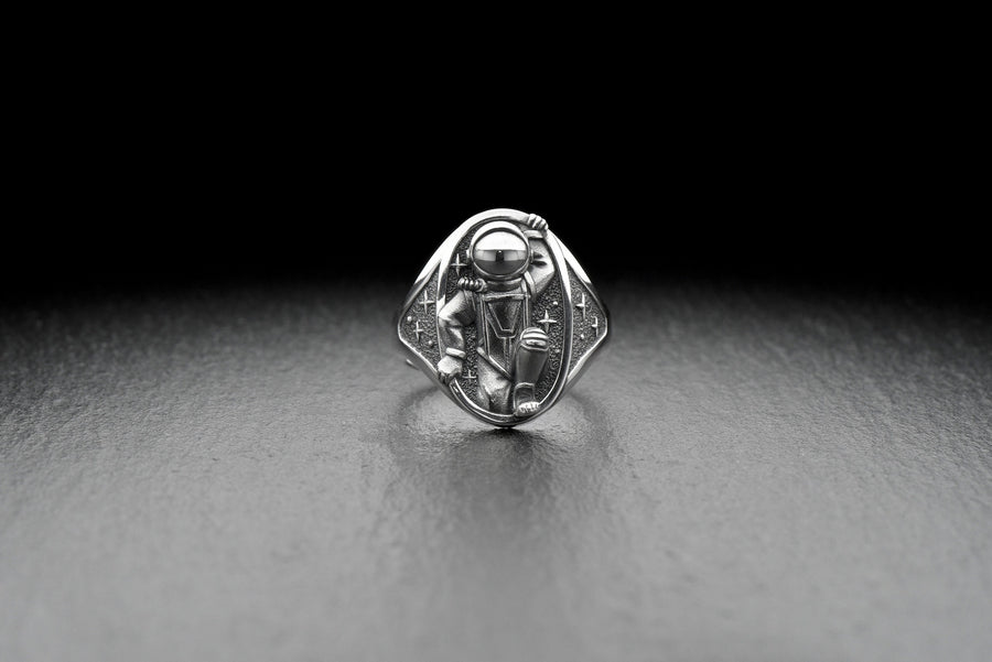 astronaut jewelry	cosmo jewelry	space gift	chilling astronaut	space jewelry	space invader (etsy image id: 4203316320)
