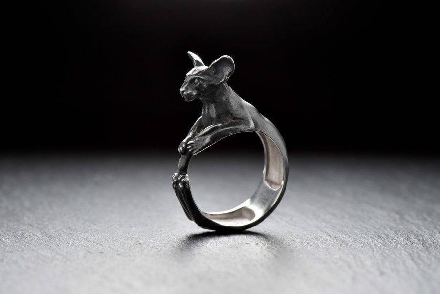 men ring	men jewelry	women jewelry	women silver ring	silver cat ring	cat jewelry	cat silver ring	cat art	cats jewelry	oriental ring	oriental cat	cat lover gift	cat memory (etsy image id: 4198090736)