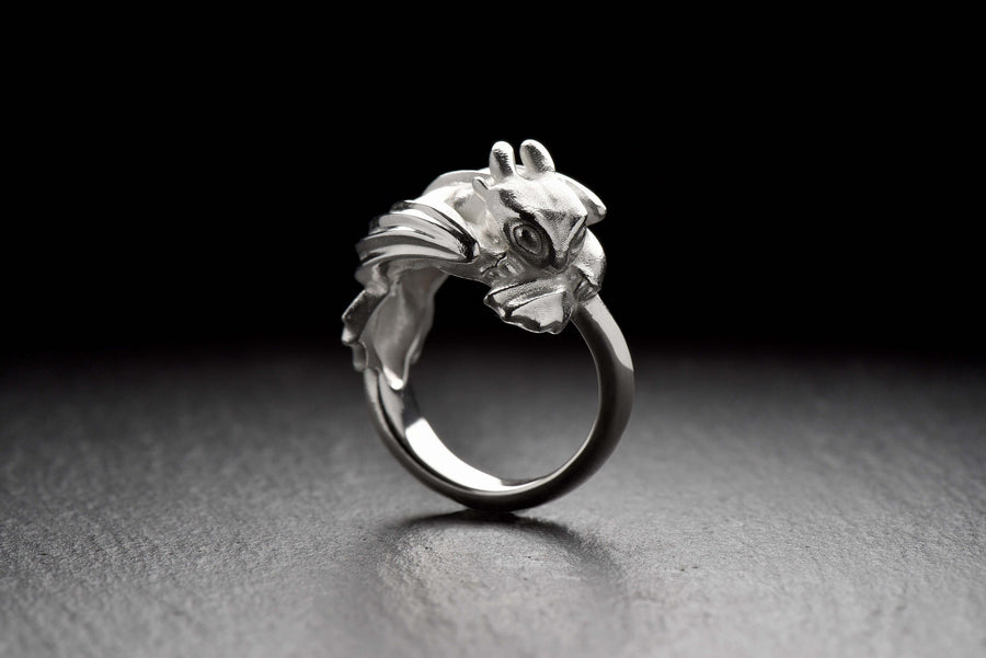 dragon ring	dragon ring silver	dragon ring women	dragon ring men	bague dragon (etsy image id: 4248270607)