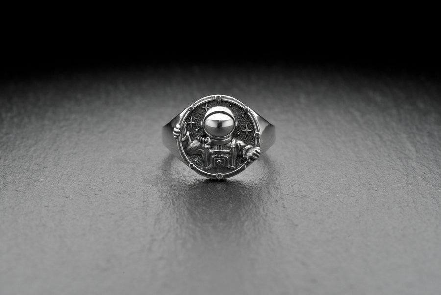 astronaut jewelry	cosmo jewelry	space gift	chilling astronaut	space jewelry	space invader (etsy image id: 7261144546)