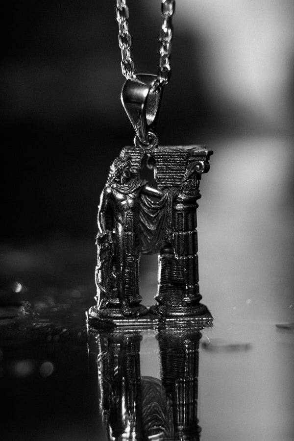 sterling silver	ancient jewelry	apollo pendant	Corinthian order	ancient greek	ancient pendant	Apollo jewelry	Corinthian jewelry	greek jewelry	apollo necklace	rome jewelry	rome ancient	ancient culture (etsy image id: 4408651693)