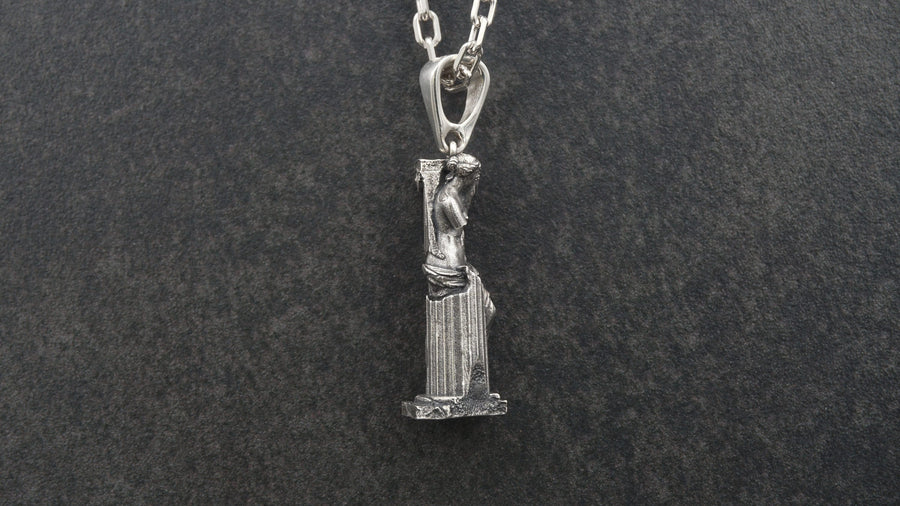 ancient jewelry	greek jewelry	aphrodite pendant	venus pendant	venus silver	venus medallion	aphrodite necklace	greek mythology	aphrodite jewelry	goddess necklace	venus necklace	ancient greek	Corinthian jewelry (etsy image id: 4362440966)
