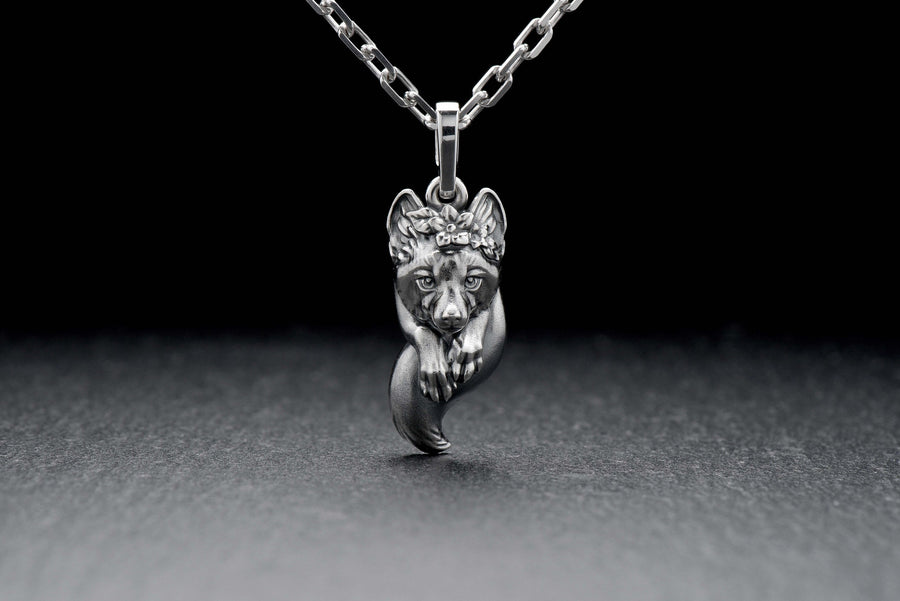 Unleash your inner strength and confidence with the Fox Girl pendant!  This powerful piece represents the fearless and independent spirit of the modern woman, designed to inspire and empower. (etsy image id: 4258205944)