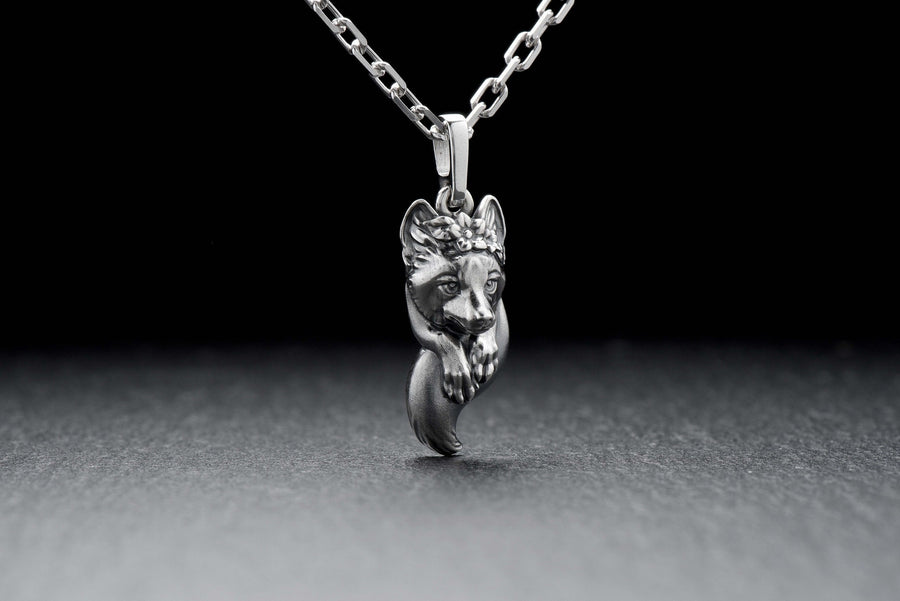 Unleash your inner strength and confidence with the Fox Girl pendant!  This powerful piece represents the fearless and independent spirit of the modern woman, designed to inspire and empower. (etsy image id: 4258205944)