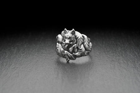 fox ring	bague renard	fuchs ring	personalized gift	best friend gift (etsy image id: 4316124446)