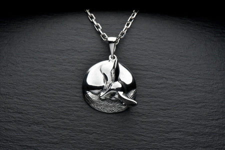 bague renard	fuchs pendant	fox necklace	fox pendant	fox jewelry	silver fox pendant (etsy image id: 4354842356)