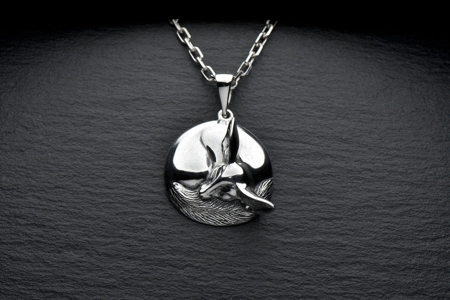 bague renard	fuchs pendant	fox necklace	fox pendant	fox jewelry	silver fox pendant (etsy image id: 4354842356)