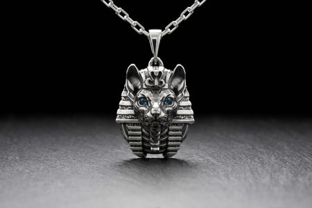 As a symbol of strength, beauty, and grace, the Pharaoh Cat is beloved by cat lovers and jewelry enthusiasts alike. (etsy image id: 4359746211)