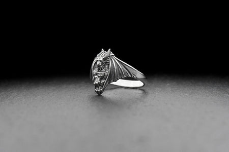dragon ring	dragon jewelry	dragon ring silver	dragon ring men	bague dragon	drachen ring	t (etsy image id: 4413326851)