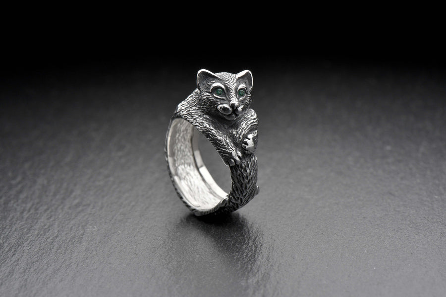 silver cat ring	cat jewelry	cat silver ring	cats jewelry	cat lover gift	cat ring	cat silver	mens rings cat	womens rings cat	cute cat	anneau de chat	Katzenring	cat (etsy image id: 4425272657)