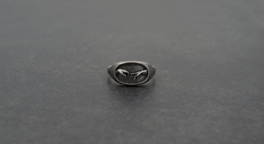 silver ring	antique ring	jewelry	silver rings	jewelry silver	antique	Ancient Greece	Ionic style	ancient	The Creation of Adam	Michelangelo	Renaissance	Ring Renaissance (etsy image id: 7043096623)