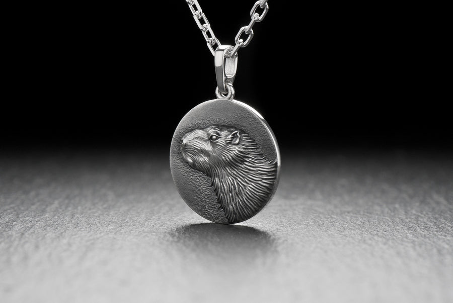 souvenir	silver	Capybara Pendant	silver pendant	jewelry	Capybara	Capybara jewelry	Capybara necklace	animal Pendant	Pendant	Sterling silver	gift	pendant Capybara (etsy image id: 7339144764)