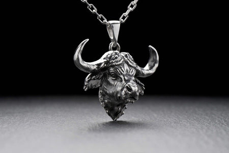 Do you love buffalo or just appreciate the wild side of life?  Now you can capture the spirit of the wild with our beautiful buffalo silver pendant! (etsy image id: 4578311564)