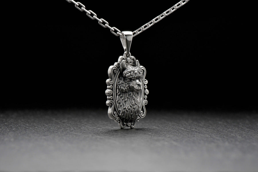 Silver pendant	Pendant Lama	Pendant	Lama	Lama lovers	Sterling silver	silver jewelry	Lama jewelry (etsy image id: 7349140432)