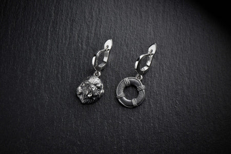 silver earrings	earrings	jewelry	Sterling silver	animal earrings	animal jewelry	Newfoundland	Earrings dog	Earring pet lover	Dog Earrings	newfie gift	dog lover gift	gift (etsy image id: 4586452460)