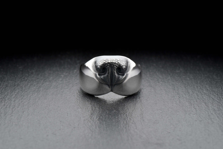 dog lovers	Hundering	dog jewelry	nose ring	silver ring	decoration (etsy image id: 7401785009)